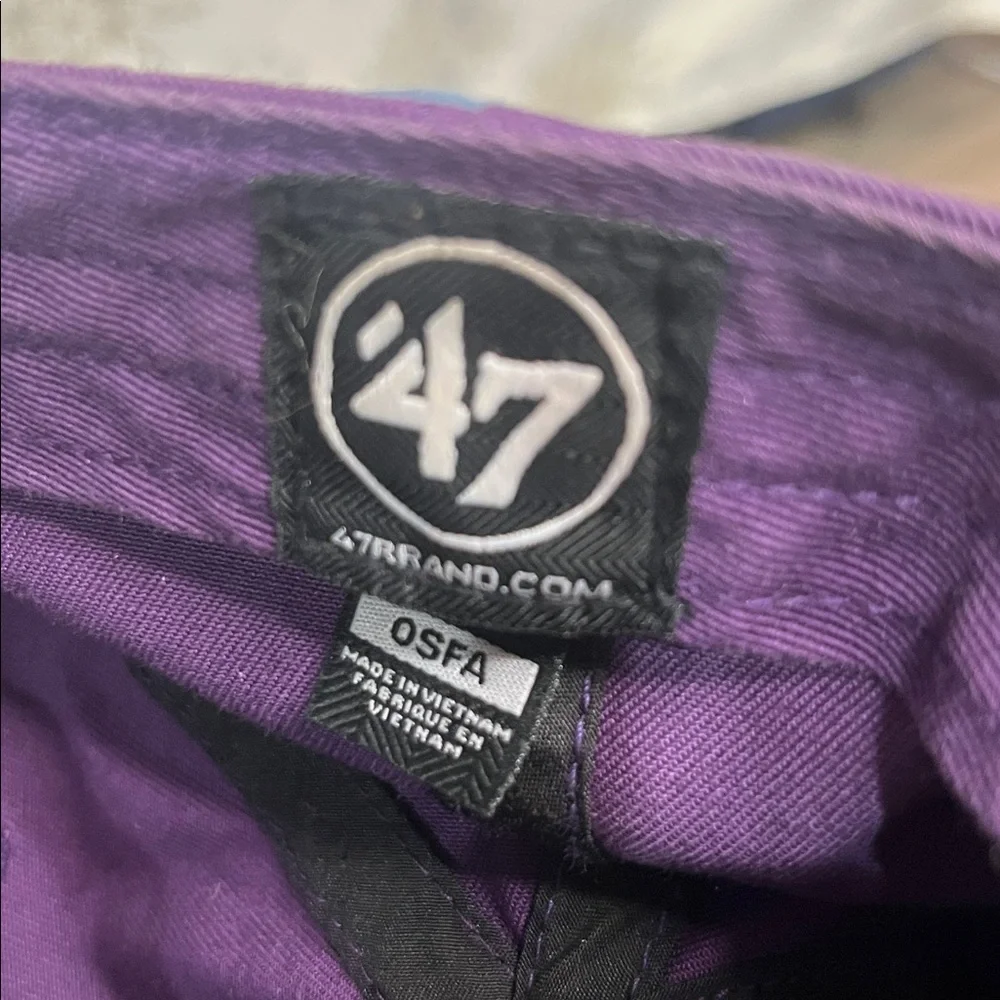 47 Brand Purple Cap